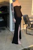 I am absolutely obsessed with the fit, the material, and how absolutely elegant this dress is! I also bought the shoes and jewelry from Lulus. I was worried I'd have to get the dress hemmed because all short girlies do, but to my surprise, it was the perfect length. I've shopped here before and have yet to be disappointed with the quality! - Destiny D.
