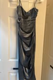 Bought this to wear to a work event, fits great and is the perfect shade of dusty blue. The rouching is very flattering and is extremely comfortable to wear. I have purchased a few dresses from Lulus now and they never disappoint! - Angela H.