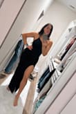 This dress fits like a glove. I absolutely recommend it. It's beautiful and I received so many compliments. - Yesenia H.