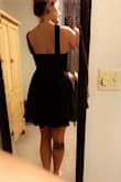 Perfect dress for a summer wedding I'm in! Love the fit and the fun front that isn't revealing! - Lauren C.