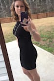 Love love this dress! I have it in mauve as well.  Can wear by itself or cardigan. Very sexy and comfortable. - Adrienne H.