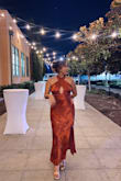 Such a beautiful dress! The color was stunning and was perfect for the occasion. - Jess P.