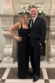 I ordered several dresses to try for a wedding. As soon as I put this one on I knew it was the one. The tummy area has ruching so it is very flattering. The dress is classy and sexy because of the slit. The dress fit me perfectly everywhere except the chest area was a little big so I had it taken in. - Melissa P.