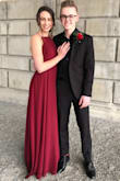 I wasn't exactly sure of my measurements when I purchased this, so it was little big. I had to get the length hemmed and there was a little bit of extra fabric in my torso. Overall, it was a stunning dress and amazing material. Highly recommended. - Maddie L.