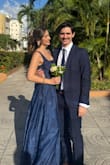 This dress surpassed my expectations! I love that the waist has a stretch band and that you can adjust the straps. Really elegant and youthful. The fabric is just as shown in the pictures and the pockets, omg! - Andrea H.