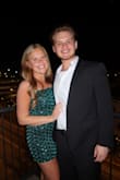 Ordered for my sorority's semi-formal and loved it. The sparkle and the color was beautiful in photos, it was comfy to wear, and I got tons of compliments. It fit true to size and the adjustable straps and back tightness were a really nice touch for fit. - Emma B.