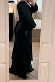 This dress fit my body really well. I'm 5'4 so it was too long, but once I got it hemmed, everything was perfect. I got so many compliments on it as well! - Hannah P.