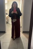 Wore this dress to a wedding and received so many compliments. Fit perfectly and was able to dance comfortably all night long! The dress was too long so I did have it hemmed, just FYI for short girls like me! - Courtney G.