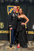 This dress was PERFECT for attending my husband's military ball! I received so many compliments all evening! The fit was good overall; mostly true to size. My only complaint is that the zipper kept getting stuck in one spot. I was so worried that it might break, so we had to be very careful zipping up the dress. I loved this dress though! A classic look that I would definitely wear again! - Paige L.