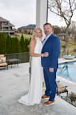 The dress was perfect! Great for a classic simple wedding! 10 out of 10... 5.9 inches, 140 lbs, wearing M probably could have gone with small but still loved it! - Sonja D.