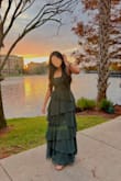 This dress was the perfect dress for a wedding guest. It fit perfectly and I felt so free and comfortable in it. Plus, it didn't slip down like most strapless dresses. - Svasti S.