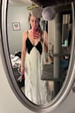 I wanted a dress option to wear after our wedding, as we're getting married mid-day in Vegas and I'll probably want to change into something easier to get around in at night. I LOVE IT! I had tried a few options for before this one, but nothing was looking great.  This fit the bill perfectly!  Looks good with or without a bra. - Katrina L.