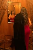 Loved the feel of the coat. Perfect length as I'm a tall person. The coat feels very romantic and early 1930's Great Gatsby vibes. Gorgeous - Melissa T.