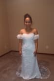 I love it! Perfect for my wedding. True to size it fits me well. - Rose N.