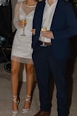 The slip for this dress literally ripped when I wore it. The pearls were falling off all night. Not comfortable. It is a super fun dress. I loved the look of it, but I don't think I'd recommend it to anyone. I attached a picture where it ripped. - Maggie W.