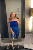 This was perfect for a night out with the girls! I wore it to a Kelsea Ballerini concert and was stopped probably 20 times by girls complimenting this jumpsuit. The sequins on the legs do stick together but nothing that would keep me from buying this again. It's true to size and not too long which I loved since I'm semi-short. Favorite jumpsuit ever! - Ashten A.