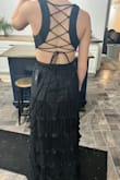 We were looking for a simple, elegant black dress for prom and this dress is perfect. Very nice material and fits perfectly. - Elizabeth S.