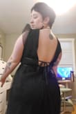 Fits great, flowy and pretty. I have a 40" bust for reference and fits well. Ladies with bigger tatas probably would be squished but doable. - Morgan A.