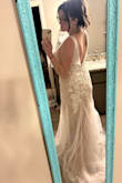 I wanted to love this dress, but it just looked weird on me. The design is unique and might look cool in the wind. Didn't feel like it hugged my hips to show my shape. - Bailey Y.