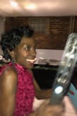 OMG I wore my dress to my 65th Birthday party. When I was announced, my guest said wow you are stunning, beautiful & all of that. I also wore a 4 inch black heel. They said here comes our dancing rose. I danced & walked that floor all night. My dress was the talk of the party. - Edwina S.
