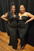 I needed a dress for a black tie birthday celebration on Valentine's Day. It arrived in perfect time (the day before the event) and was perfect. The fabric fit perfectly and did not stretch or lose its form throughout the evening. I felt comfortable all evening and received so many compliments. - Mariah A.