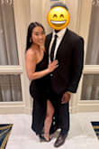 Great stretchy material, so the dress fit my body perfectly! Only "downside" was getting the dress altered to my height, but that's expected. I wanted a dress that's simple, yet form-fitting and this hit the homerun. Love love love! - Joyce R.