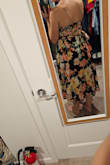 It looks as cute in the pics as it does in real person!! Glad I finally bought it after saving it on my wishlist for a while. Very soft, flowy and fun! Only thing is that I may have to pull it up once and a while in the front, but I'm also small chested so others may not have that problem. - Amanda N.