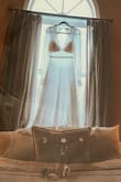 This was my wedding dress. It was absolutely perfect. I added a pearl belt I got on Amazon and had pads put in so I didn't have to wear a bra, but the dress itself fit so perfectly. Funny thing too: at my wedding, I complimented a guest's dress, she said "thanks I got it on lulu's" I said "no way! Mine too!' Hahaha - Nancy S.