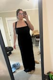 I am very chesty and this dress fits like a glove. Don't need a bra, just need to have it altered. It's very long! Still love it. - Jericah W.