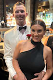 Dress was PERFECT! Great fit with a little stretch/give. Flattering neckline, great length and wore with heels. - Skylar A.
