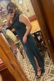 I'm really glad nothing was ripped or coming undone. The zipper was friendly, and it was a beautiful dress. I did not need to wear shape wear, but if u do have a belly, I recommend to wear shape wear. I wore a normal bra as well. I'm 5/4, so the dress was very long. I wore 4in heels so that it would not be dragging, but it was still touching the floor even with the heels. Great overall - Victoria M.
