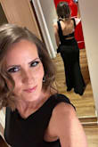I wanted a sleek and sophisticated (with a little bit of sexy) gown for a work gala. This LBD nailed it! I got so many compliments and the sizing was spot on. I ordered a small. I'm 5'6 and had to wear heels (It's tall girl friendly) but without heels, it needed to be hemmed. I wore a strapless black bra and it didn't show. 10/10 recommend - Stephanie A.