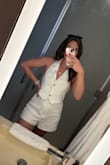 Might be my favorite summer outfit - obsessed with the quality, and it's honesty perfect all around. Not see-through, great length and fits well. If you're in-between sizes, size up. I went with an M and no regrets. - Courtney W.