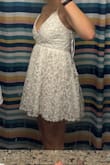 Got this dress for graduation, but it was way too short and super poofy and unflattering - Joanie R.