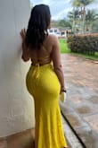 Received so many compliments!! Loved the dress and the color. - Raquel B.