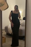 Dress was great! Stretchy material, very flattering. Love that the straps can be worn either way! Also the perfect length for me at 5'8 - Ashlyn M.