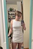I am so happy with this, I'm upset I have to wait so long for the event to wear it! I feel like the part where it buttons over your shoulders could be a little tighter, but it's not a big enough deal to really care. I ordered a small - Clarissa T.