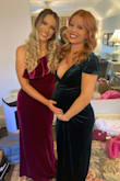 I wore it for my best friend's wedding. I was 6 months pregnant and it was very comfortable. I highly recommend - Breya D.