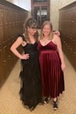 This dress was such a hit at the Barristers Ball I attended! I loved the fit, the chest was a little looser than I usually like but it was honestly very comfortable and flattering. With my heels, it was the perfect height as I am on the shorter side. - Alexis C.