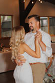 I wore this dress for my second wedding dress. It was beautiful and perfect for dancing and pictures! - Aubrey S.