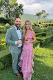 I received so many compliments in the dress!! I felt so comfortable yet so dressy. I had the straps taken up a little but other than that it fit perfectly!!! Perfect for a formal garden wedding! - Erica Z.