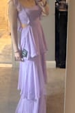It just ain't the right dress for me. The picture lighting made it look different. The color is a more dark purple, and the fabric is very thin. It did not look how I thought it was going to look. The color looks very different. My other dress from Lulus was phenomenal though. This dress just did not look like the pictures for me. - Alexis R.