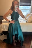 Great material and well crafted! Super fast shipping! and HIDDEN POCKETS! What more could you ask for! This dress makes me feel like a princess and I can't wait to wear it to the wedding! (the color also does look the same as advertised, I just have really bad lighting) - Stephanie Z.