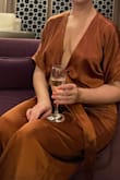 I'm obsessed with this 2 piece jumpsuit! Love how the self-tie keeps everything in place. I wore this to a friend's wedding, and then again for a formal night on my honeymoon cruise. Hoping to get many more wears out of it as well! - Alyssa L.