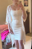 Purchased for my bridal shower and for an athletic figure, it looks great! - Rachel B.