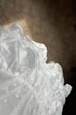 The style of the dress itself is super cute. It fits just a little loose, but nothing a stitchy won't fix for my event. I will say the material is kind of.. costume material like? Don't love it, but I do think once it's steamed and without wrinkles would improve my feelings about this. - Annie P.
