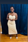 I love everything about this set except for the top. It is not a normal corset that pulls you in. And the breast area isn't great but I can make it work. Side note, the shoes pictured are also lulus. - Kendra B.