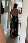 This dress is beautiful and the quality is great! I'm a 36D and get self conscious about how things fit around my boobs. I'm returning this only because I found a different dress I like more. This was my second choice though. - Monica F.