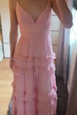 This dress was perfect, and it looked exactly like the picture! The only bad thing was that the zipper wasn't great quality, but it works! On me, the dress was a little tight around the rib cage. But all around, I am really happy and excited to wear the dress. The dress took 3 days to come!!!! -I am 15 years old and 170 cm tall- - Joackim L.