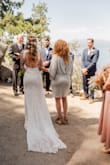 This dress was wonderful, it fit seamlessly. It was comfortable to wear, and beautiful. It was a little long, but I was able to have it altered before our wedding. - Kyley R.